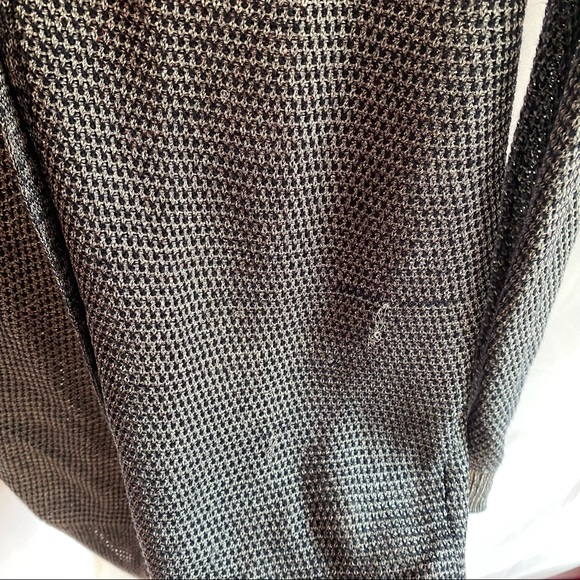 Vince Metallic Knit Cardigan Sweater, sz XS - Picture 4 of 7